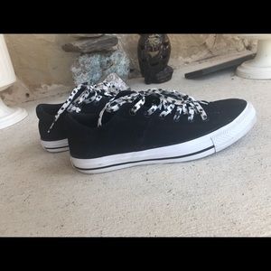 Black suede converse